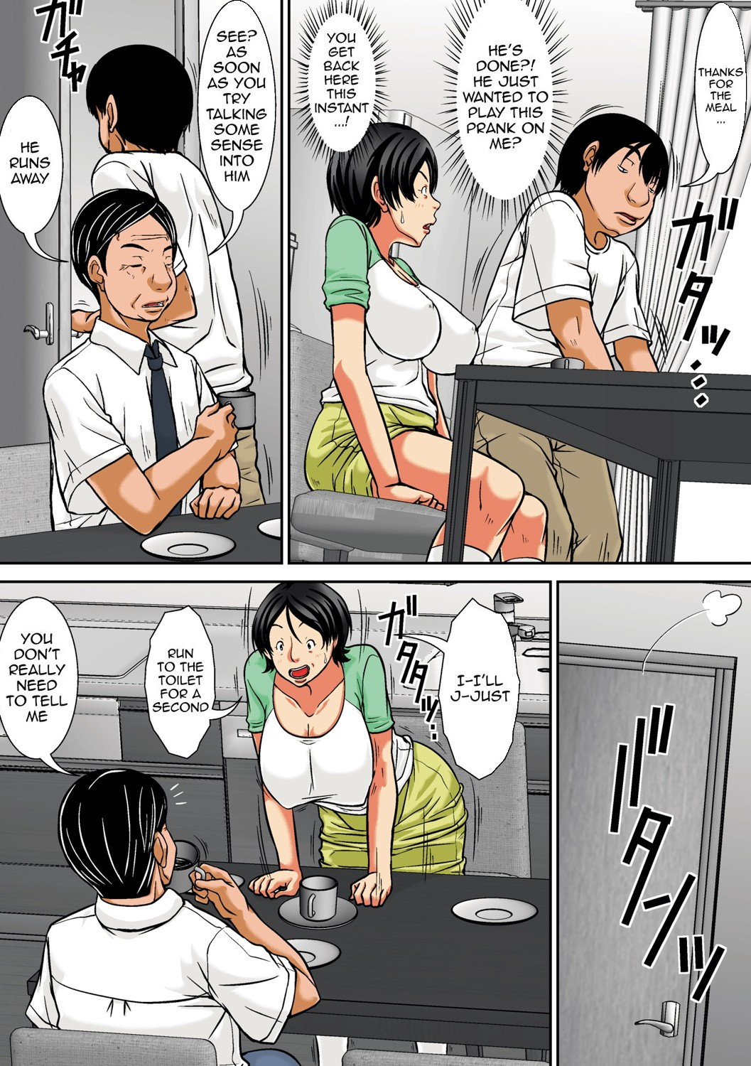 Hentai Manga Comic-Hey! What Are You Doing Making a Pass at Your Mother!-Read-138